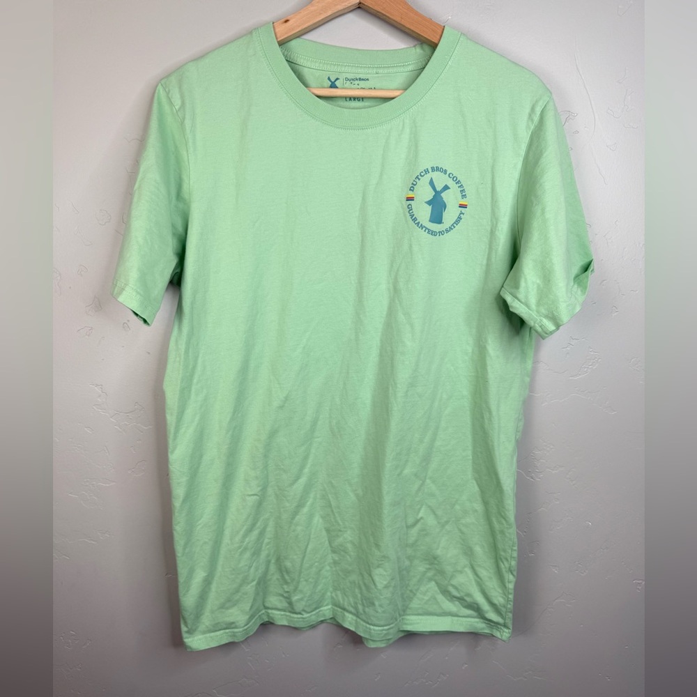 Dutch Bros Guaranteed to Satisfy Short Sleeve T-Shirt Large